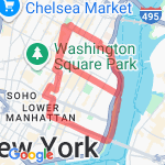 East River South route map