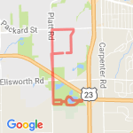 5 mile park loop route map