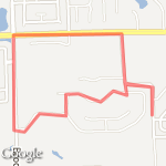 kenmure to redbug  route map