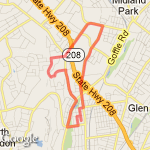 Lafayette Ave Extension & Fairview Ave route map