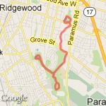 Bergen County Park route map