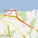 4.5km hills route map