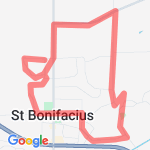 hwy 110 back through town route map