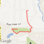 HILL RUN route map