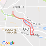 Southerly Park Loop route map