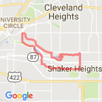 9 Miler route map