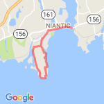 Cini to Geno route map