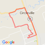 22.75 miles route map