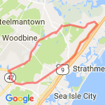 Marmora 25 route map