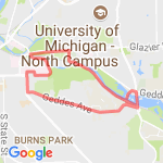 6 mile Gallup to Gallup route map