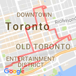 TO Downtown route map