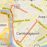 Typical 2.5 route map