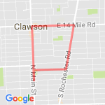 2.46 miles from Amelia route map