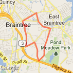 liberty street route route map