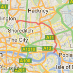 canal to limehouse basin route map