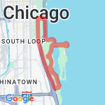 3.1 mile run=5K route map