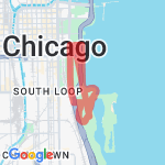 Soldier Field route map