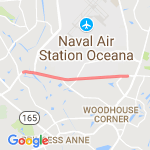 8 mile run or 13 kilometers. route map