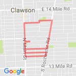 2.97 Miles from Amelia route map