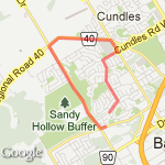 another variation route map