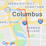 up high st route map