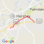 8mi UFC to end Milton OOB route map