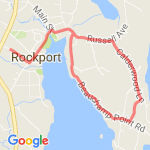 Fitzys5k route map