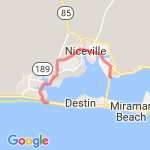 2nd 1/2 Round the Bay route map