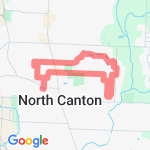 Trail Road 5 miler. route map