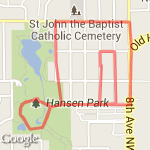 5k trainer route map