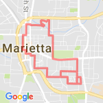 Forrest Gump Plus 4.63 mi route map