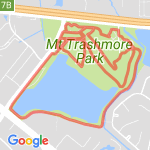 3.65 miles route map