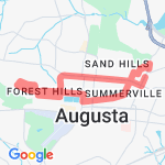 6 miles from club  route map