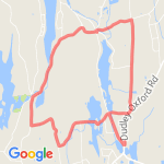 Baker Pond Rt route map