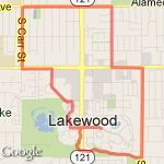 14 mile loop route map