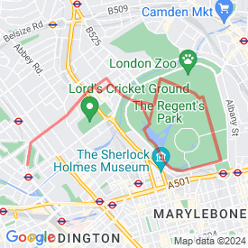 Regent's Park - two full laps - 11.27 Km route in w9 1ed