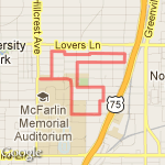 2011 Race Judicata route map