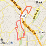 Goffle Hill Rd and Wyckoff Ave route map