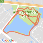 4.73 miles route map