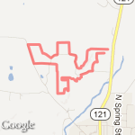 National Trail HS Course route map