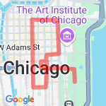 Running for Reading 5K route map