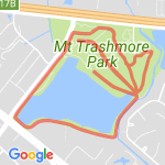 7.62 miles route map