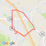 Oak Knoll 4.7 miler route map