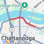 TN Aquarium route map