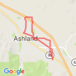 Ashland 8.5-miler route map