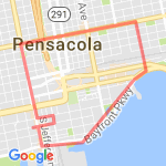 4 miles from WOB route map