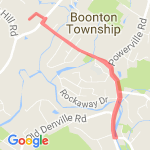 To main street bridge  route map