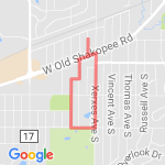 South loop route map