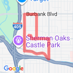 3 mile route map