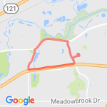 Woodhaven Blvd to Oakland and Back route map